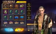The prize pool for the current Luck Royale (Image via Garena)